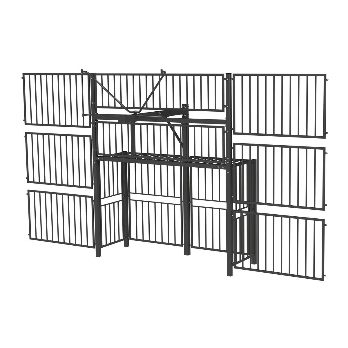 Феникс Сектор 7000 ограждения (с воротами 3000х2000 без щита и кольца) ZAVODSPORTA