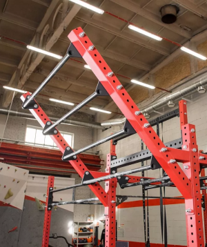 HARD Кронштейн для Monkey Bar (пара), красный