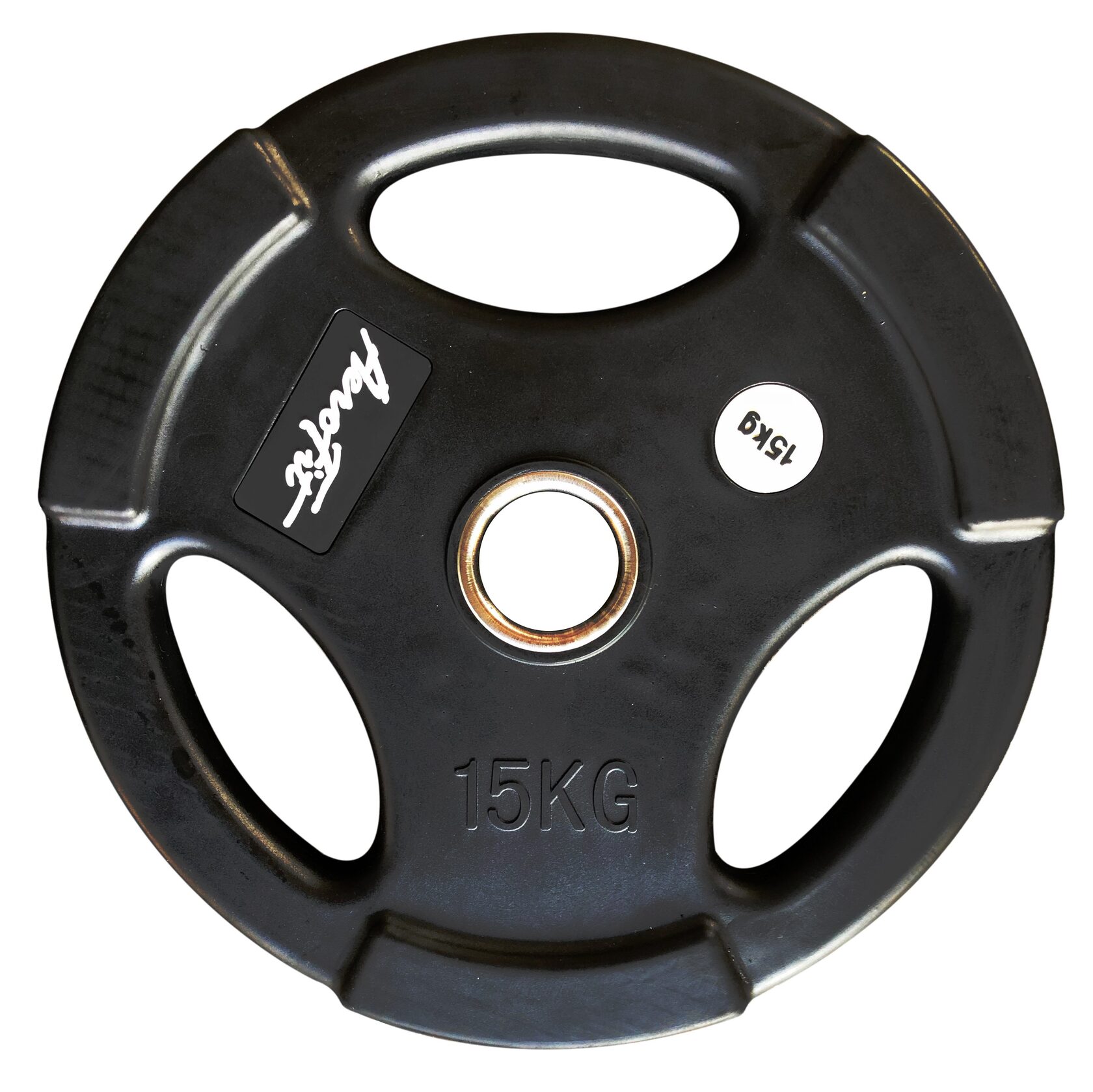 AeroFit AFPLB 15 кг олимпийские обрезиненные диски