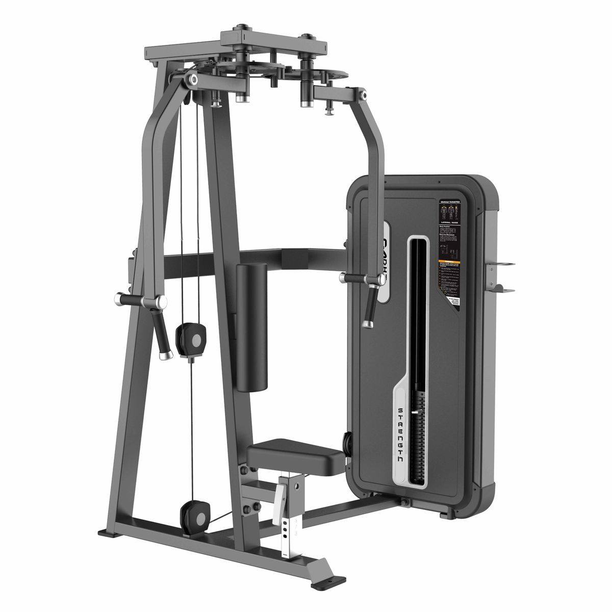 U3007A Баттерфляй/задние дельты. Стек 109 кг