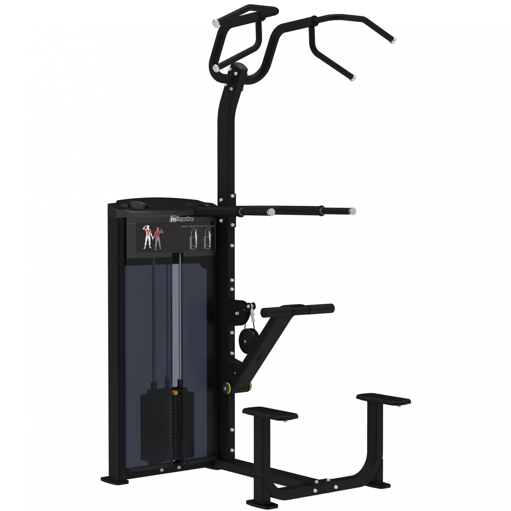 Impulse IF9320 подтягивание / отжимание с помощью, профессиональный тренажер