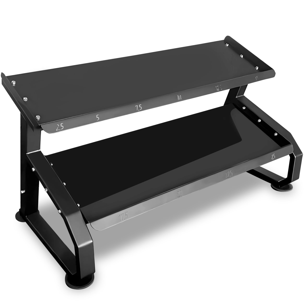 Стойка для гексагональных гантелей 2,5-25 кг 10 пар BRONZE GYM PARTNER AL-418