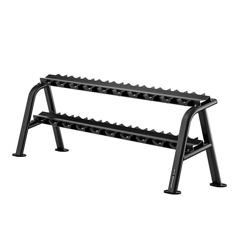 Стойка для гантелей (10 пар) BRONZE GYM RAVE RE58