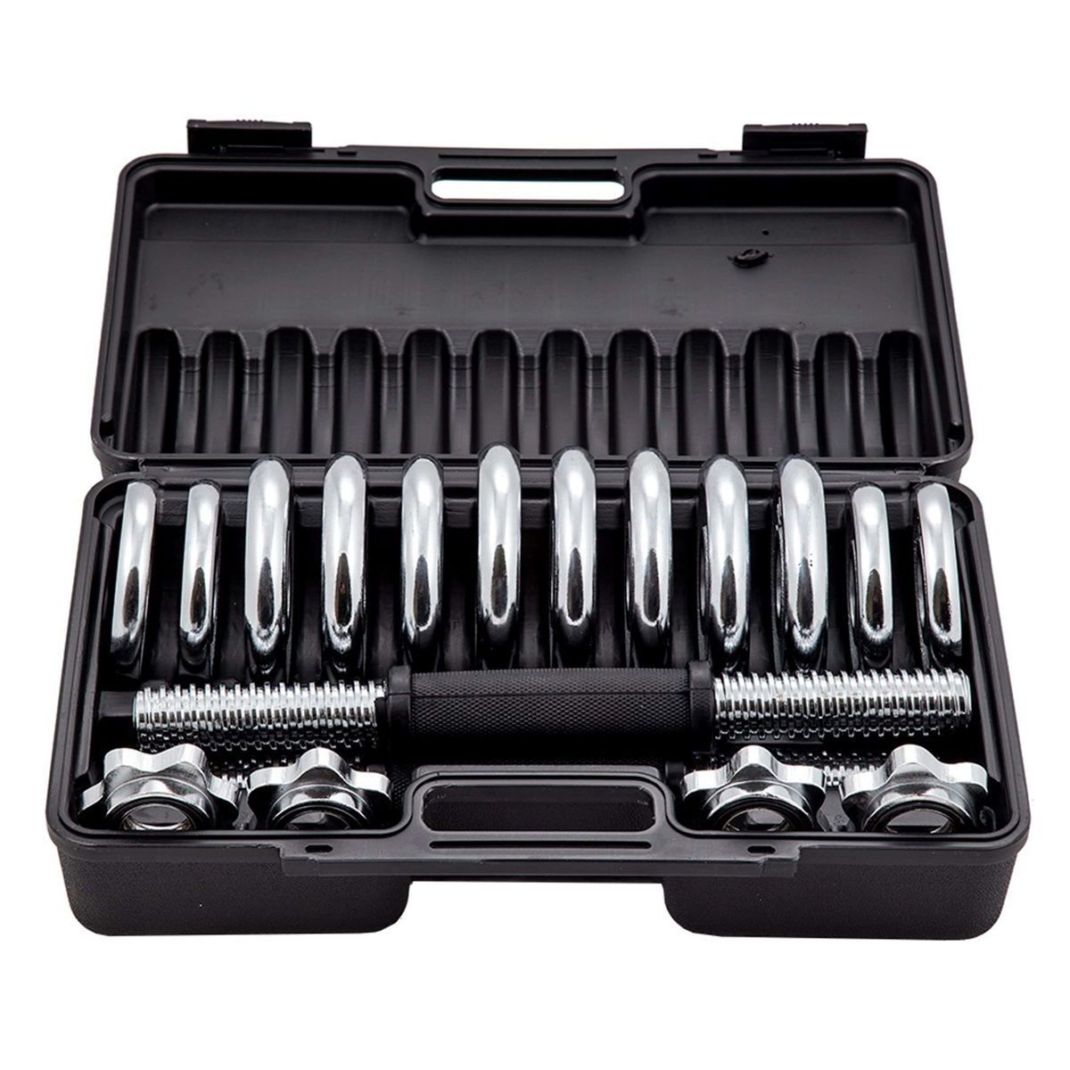 Набор гантелей 15 кг в кейсе