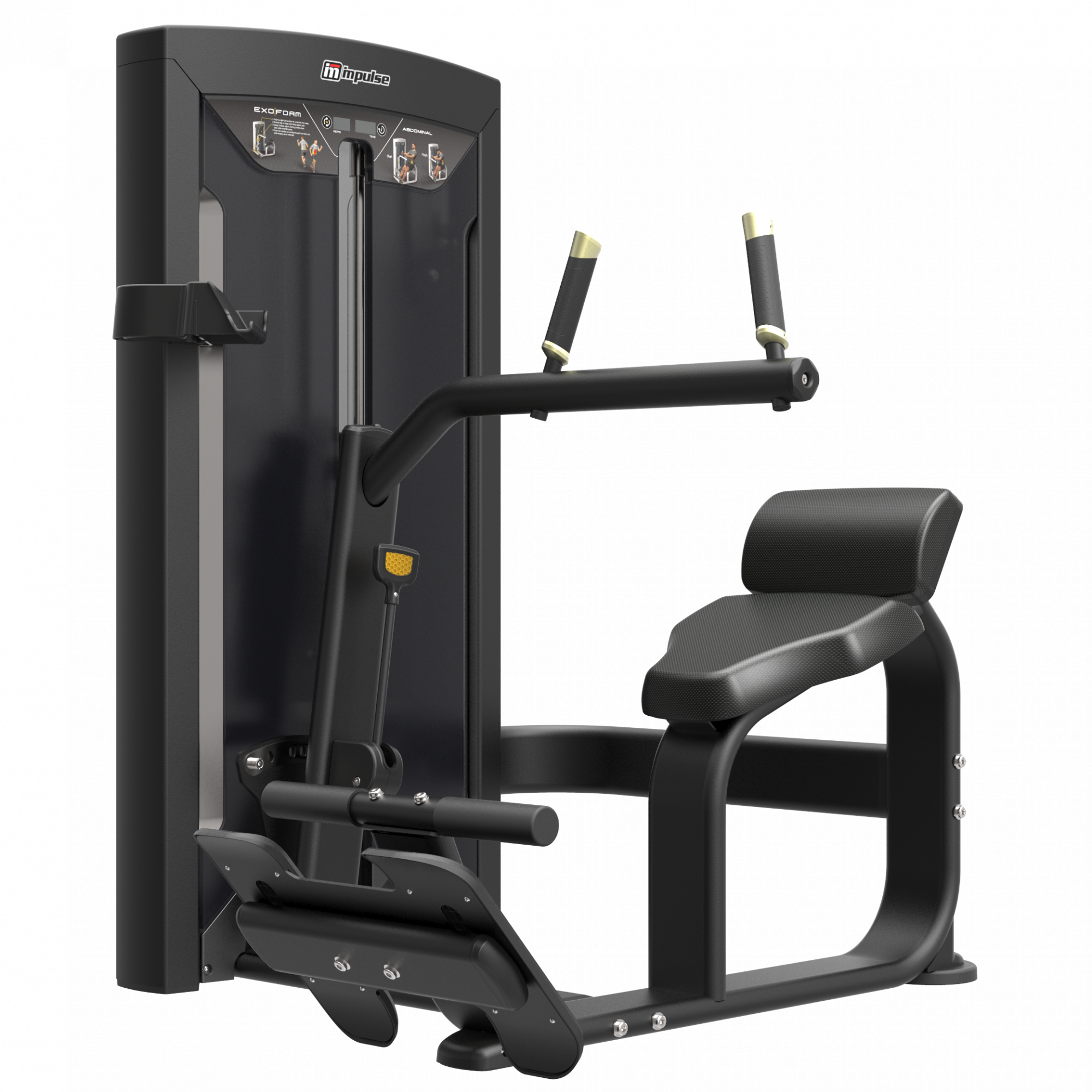 Impulse FE9714 пресс, профессиональный тренажер