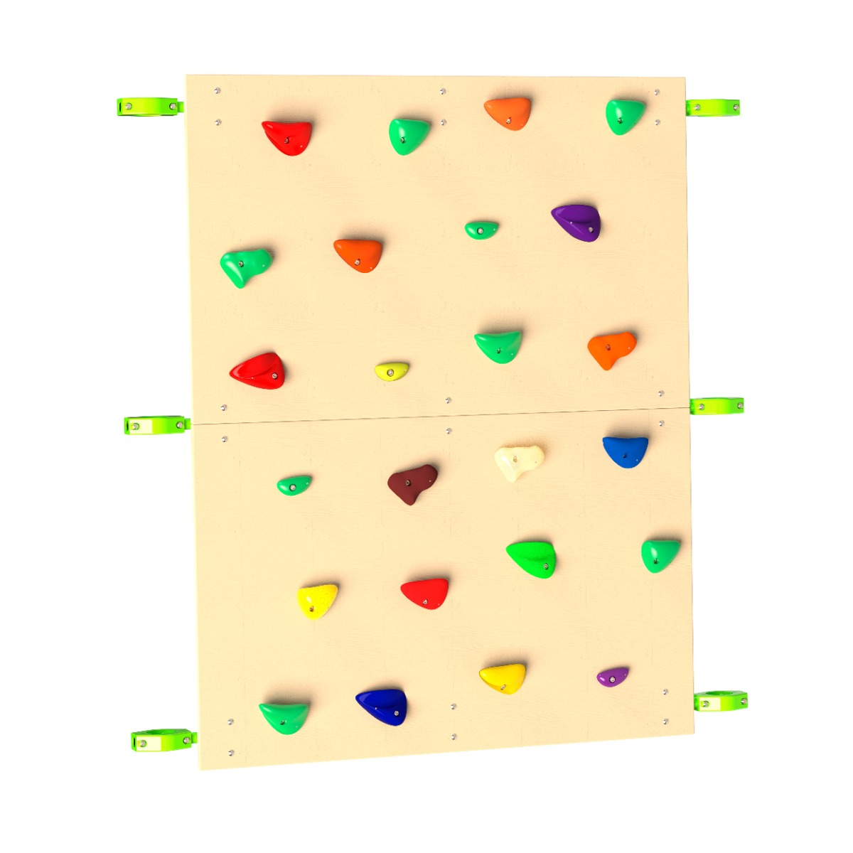 W108 Щит для лазания с зацепами ZAVODSPORTA