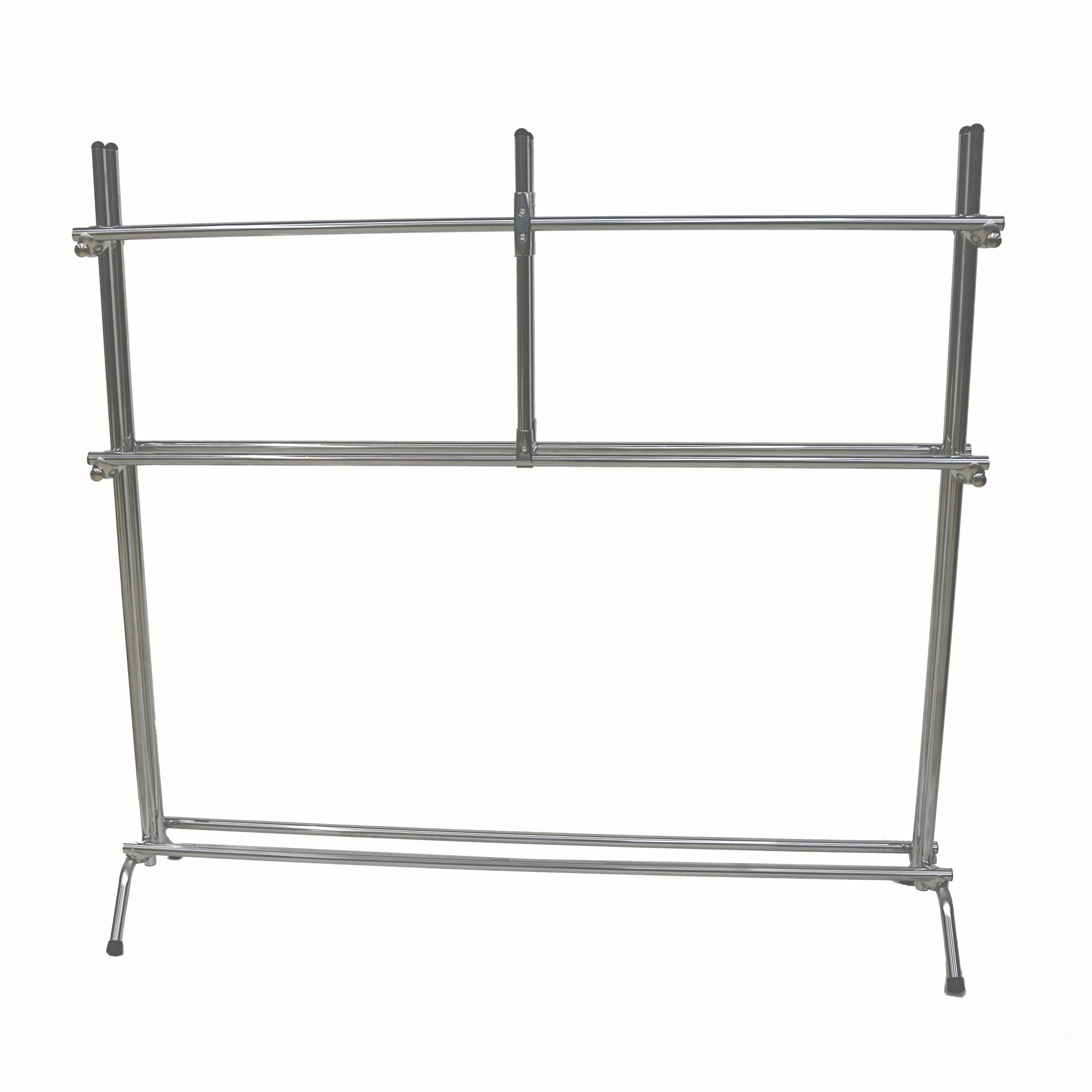 Мобильная подставка для ковриков на 30-40 шт.,160х35х160см.