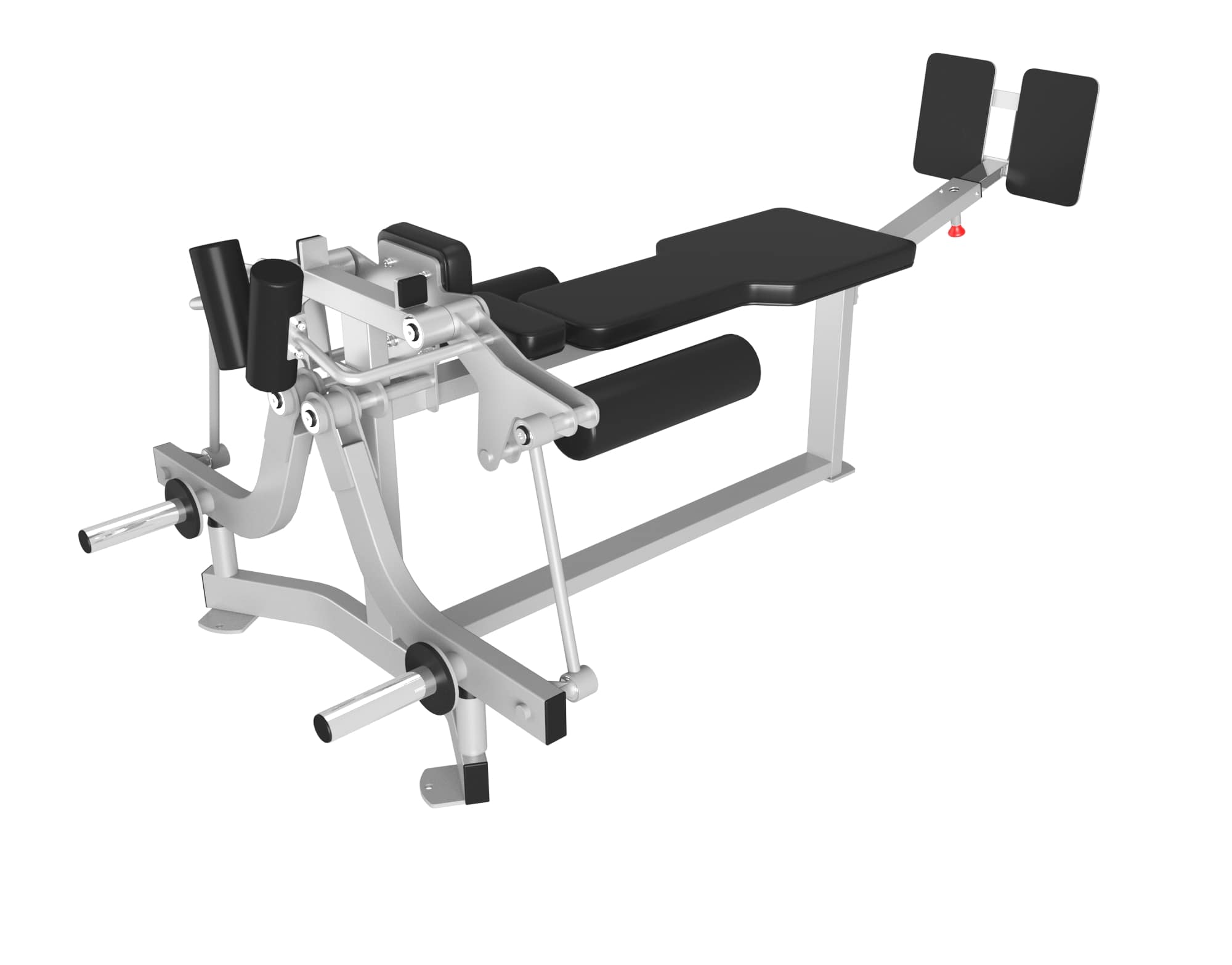 Горизонтальное разведение с валиками FOREMAN FP-312 светло-серебряный/красный