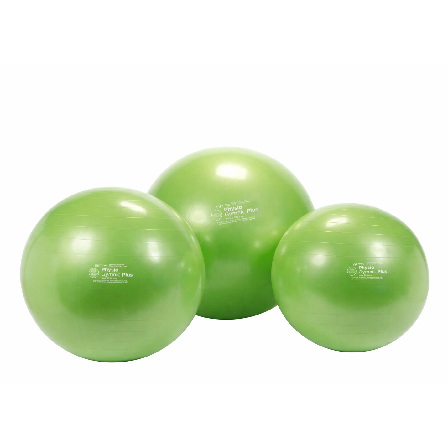 Гимнастический мяч GYMNIC Physio Gymnic Plus диаметр 85 см, зеленый