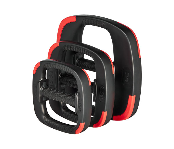 Весовой диск для штанги LES MILLS G2 SMARTBAR (б/у) 3,7 кг, черный/красный, Б/У