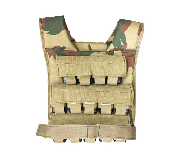 Жилет с отягощением PERFORM BETTER Camo Weight Vest вес 38,1 кг, камуфляж
