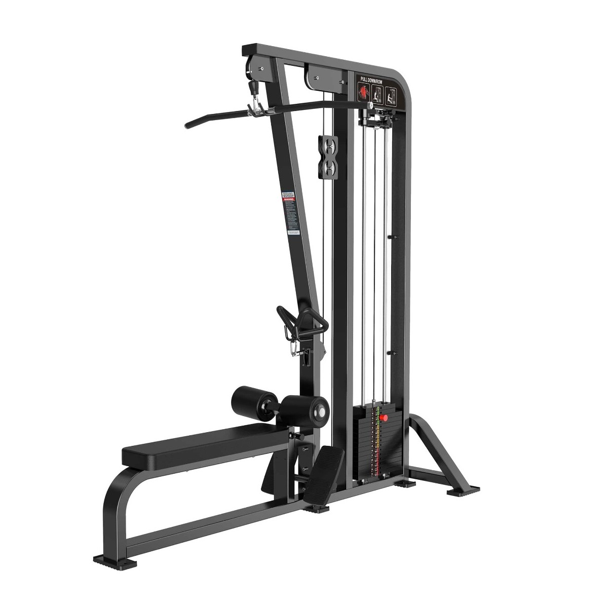 Тяга верхнего/нижнего блока Protrain CP133 (полностью черный)