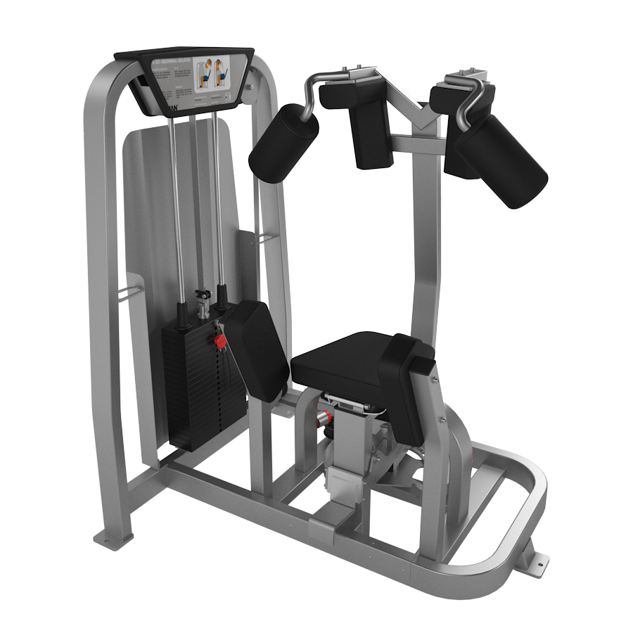 Вращение торса FOREMAN FS 502 темно-серебряный/черный