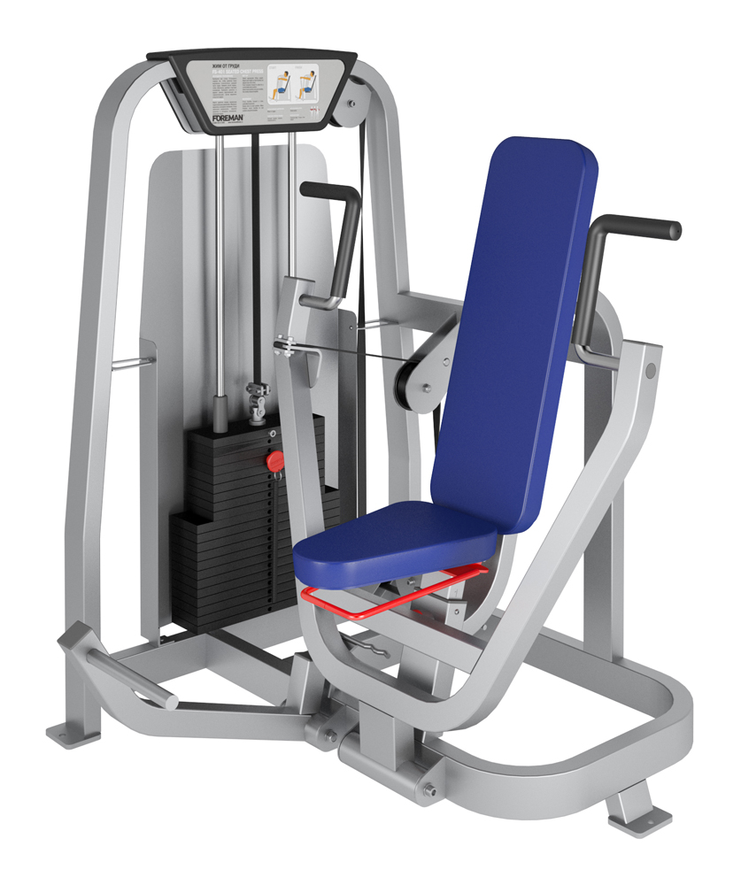 Жим от груди FOREMAN FS-401 черный/черный