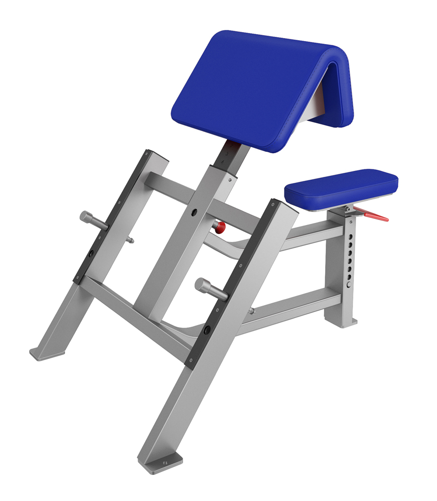 Парта для бицепса FOREMAN FW-202 белый/терракотовый